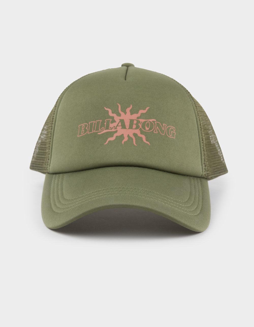 BILLABONG Across Waves Womens Trucker Hat - GREEN Product Image