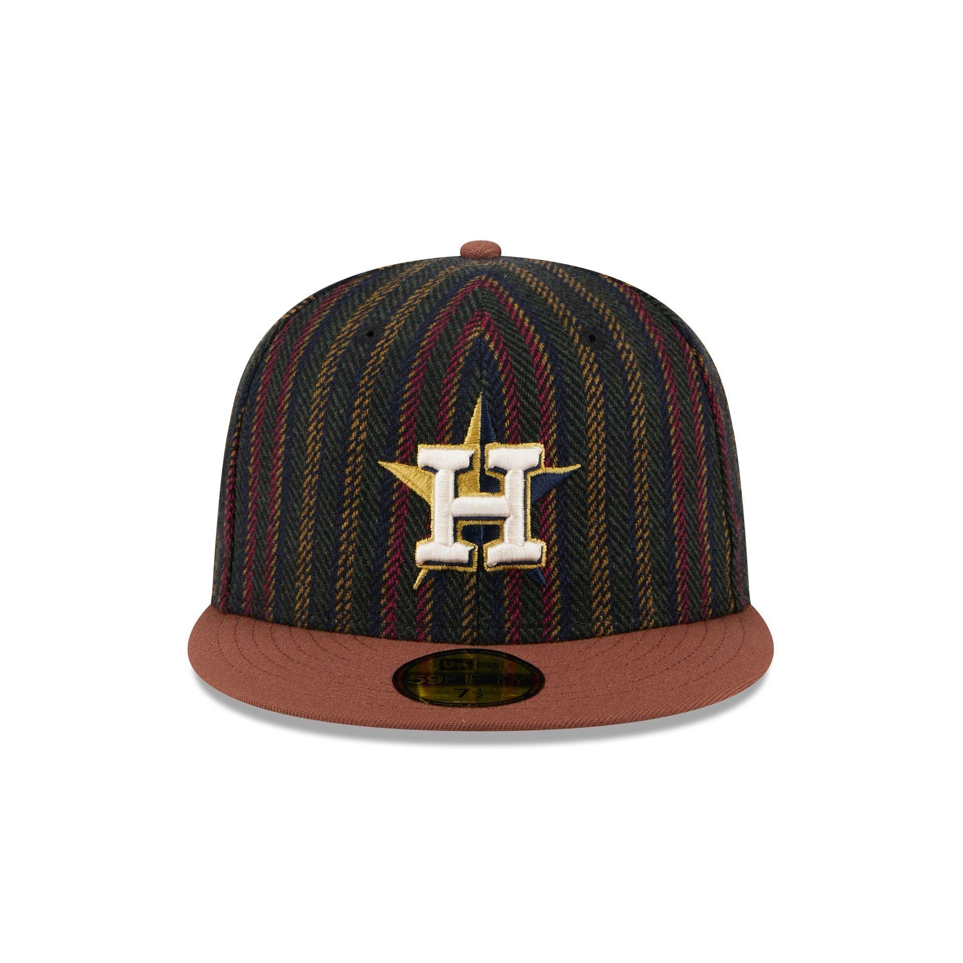 Houston Astros Vintage Herringbone 59FIFTY Fitted Hat Male Product Image