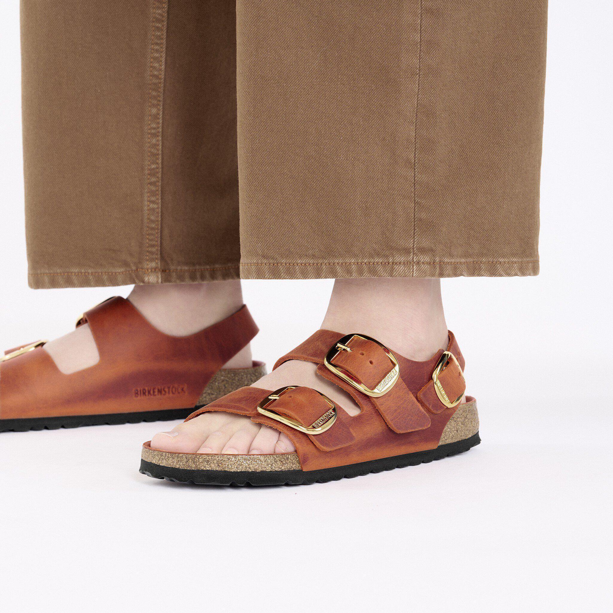Milano Big Buckle Natural Leather Oiled Product Image