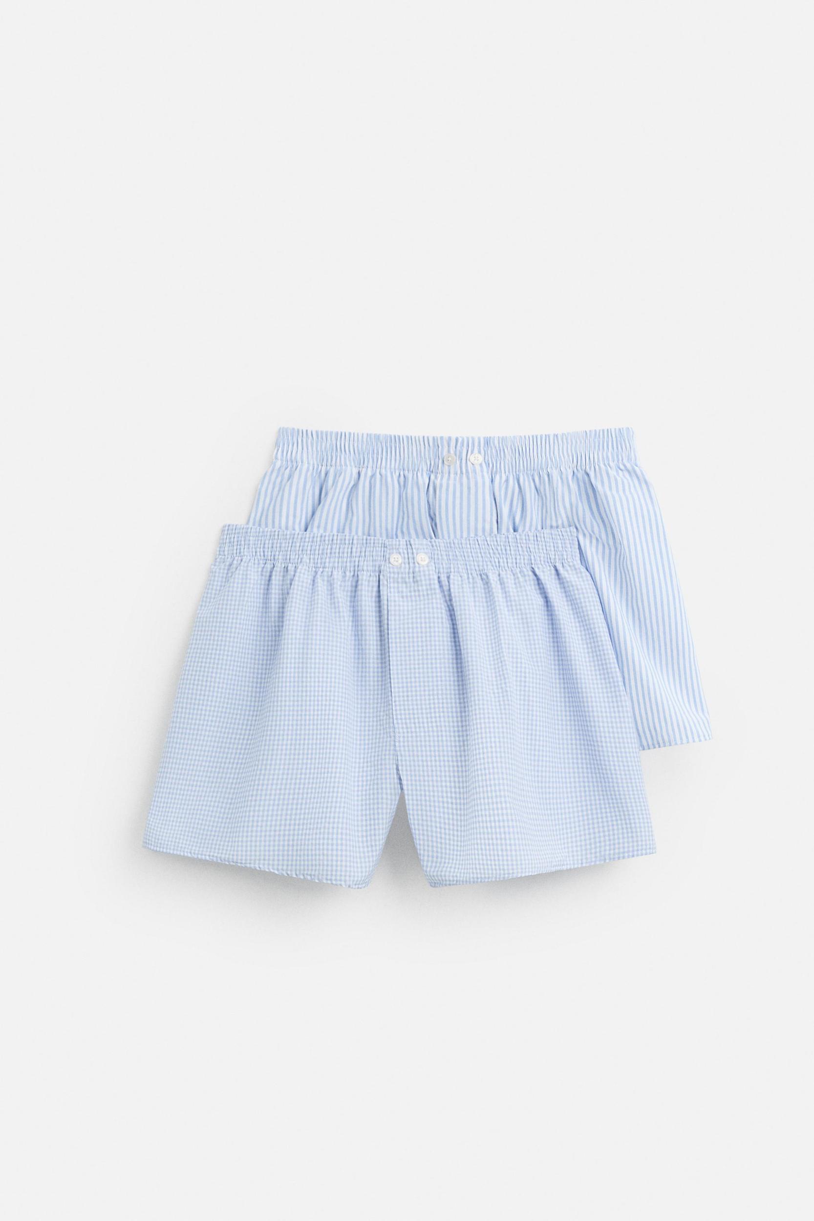 2-PACK COMBINATION POPLIN BOXERS Product Image