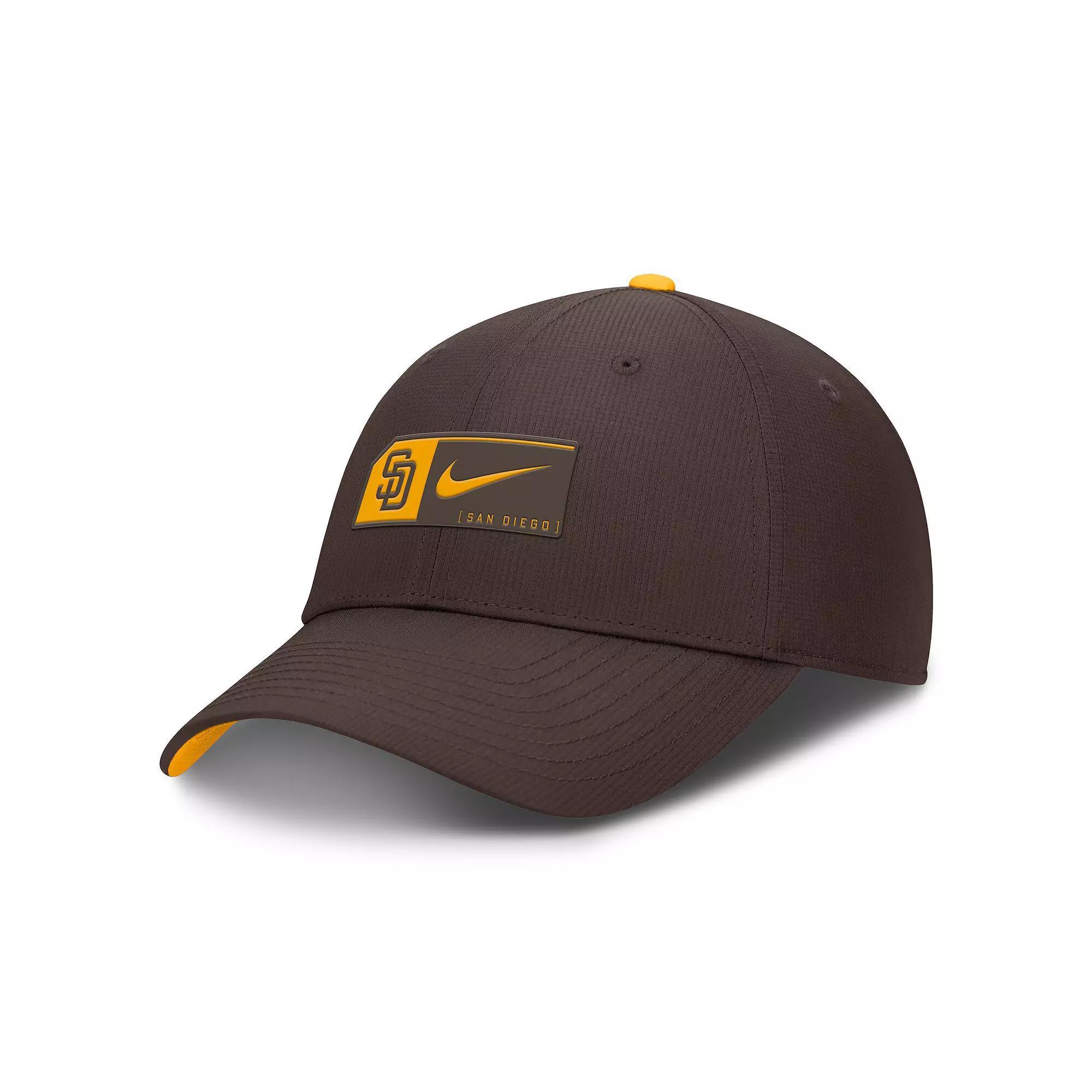 Men's Nike Brown San Diego Padres Club Primetime Adjustable Hat, Size: Medium/Large Product Image