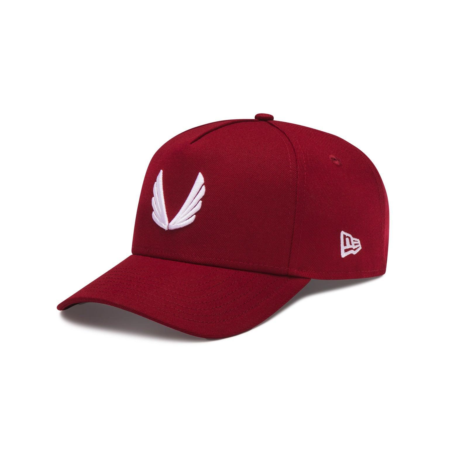 New Era® 9Forty® A-Frame Hat - Maroon/White Product Image
