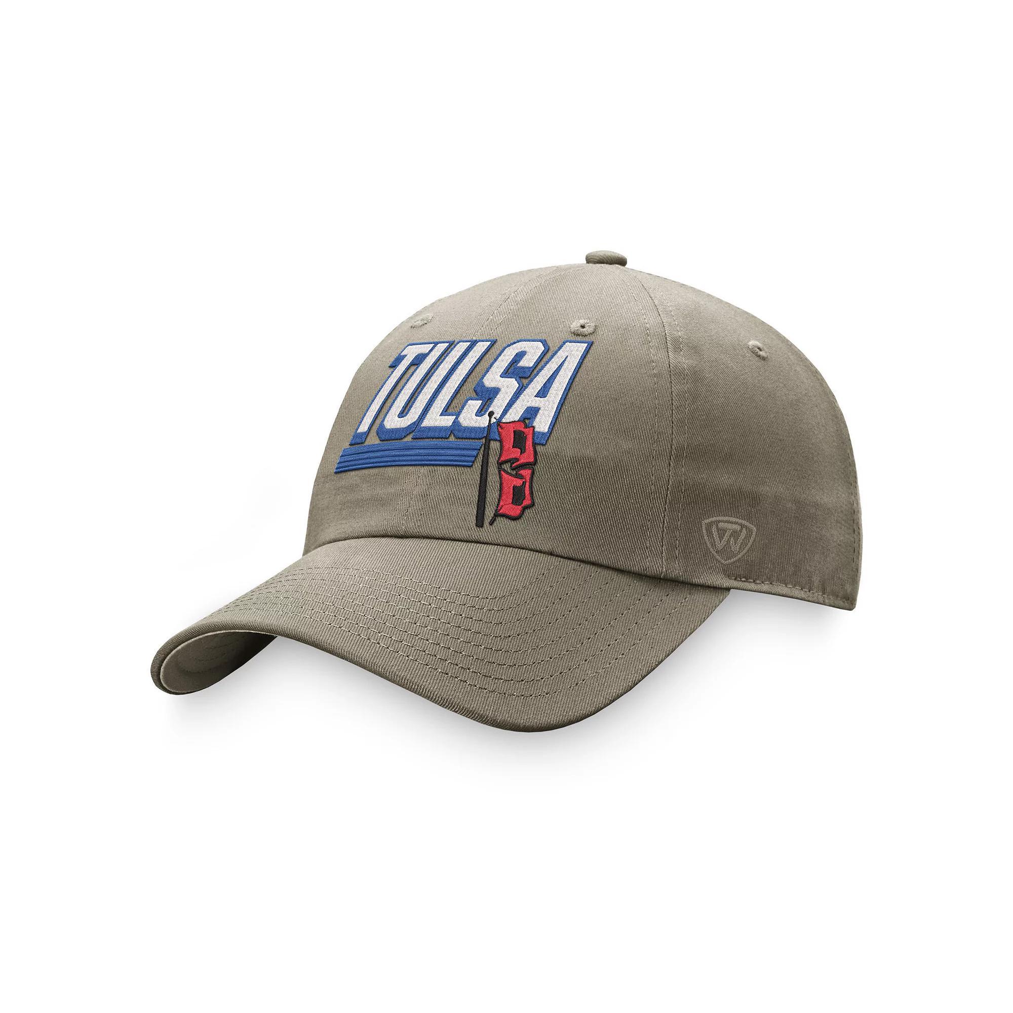 Men's Top of the World Khaki Arizona State Sun Devils Slice Adjustable Hat, Beig K Product Image