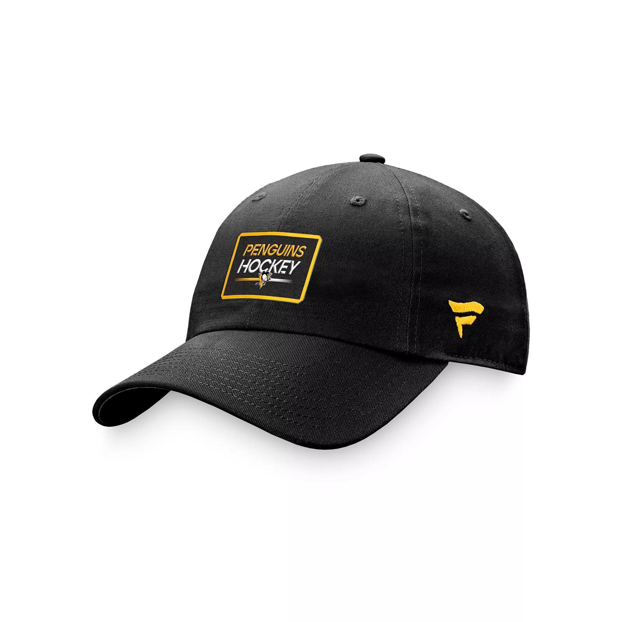 Women's Fanatics Branded  Black Minnesota Wild Authentic Pro Rink Adjustable Hat Product Image