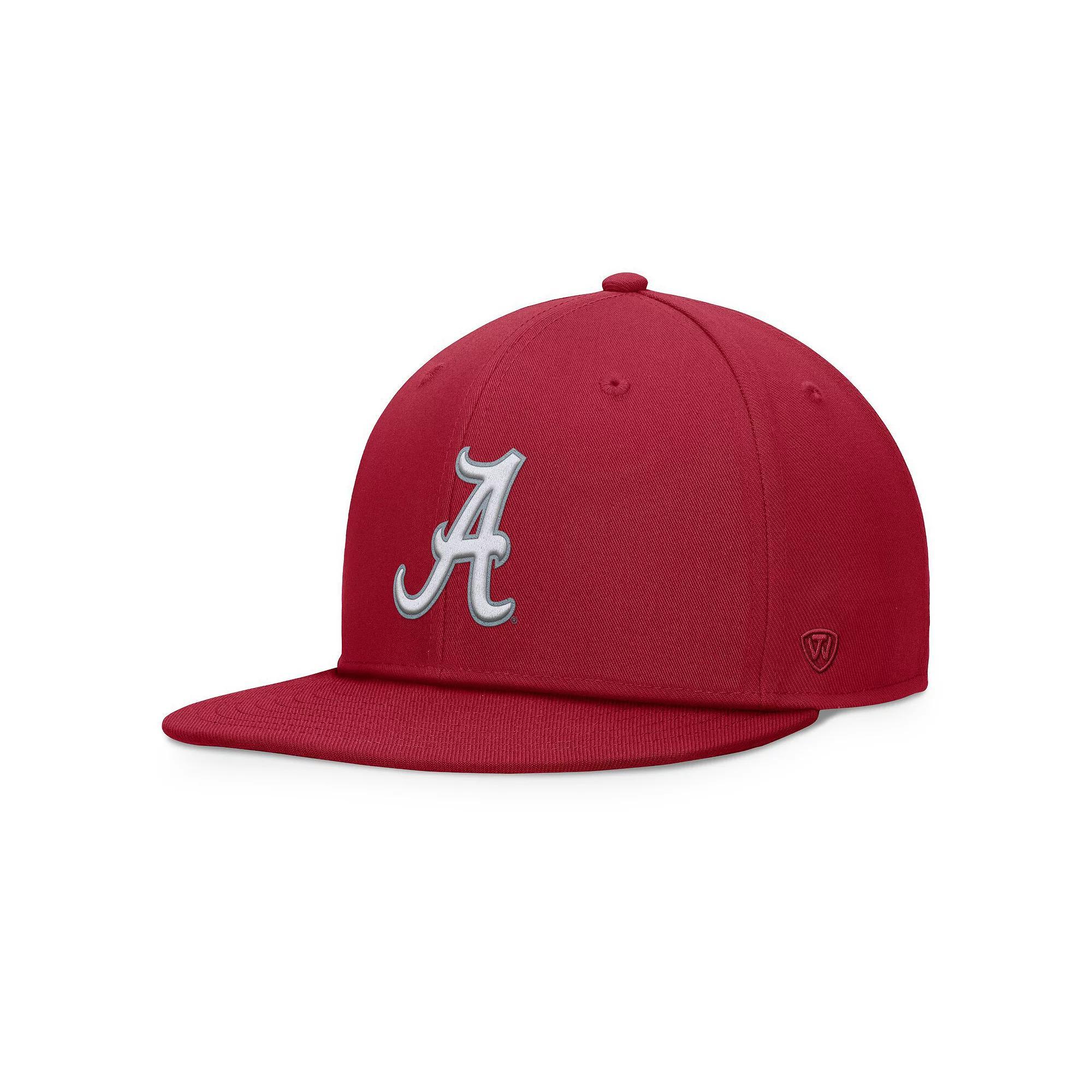 Men's Top of the World Crimson Washington State Cougars Fundamental Snapback Hat, Wsc Red Product Image