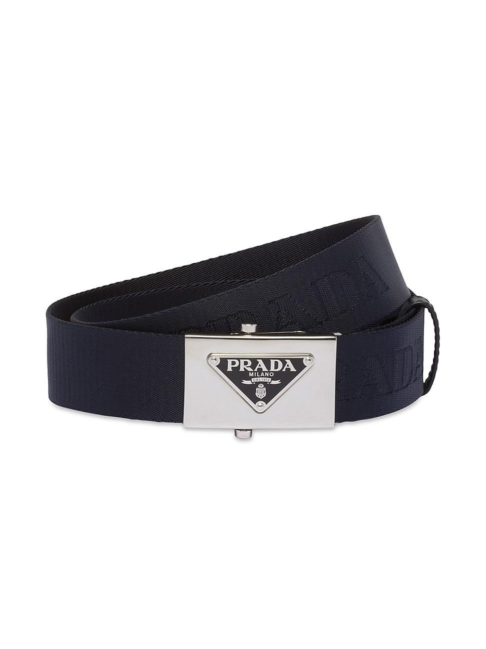 Mens Woven Nylon Belt Product Image