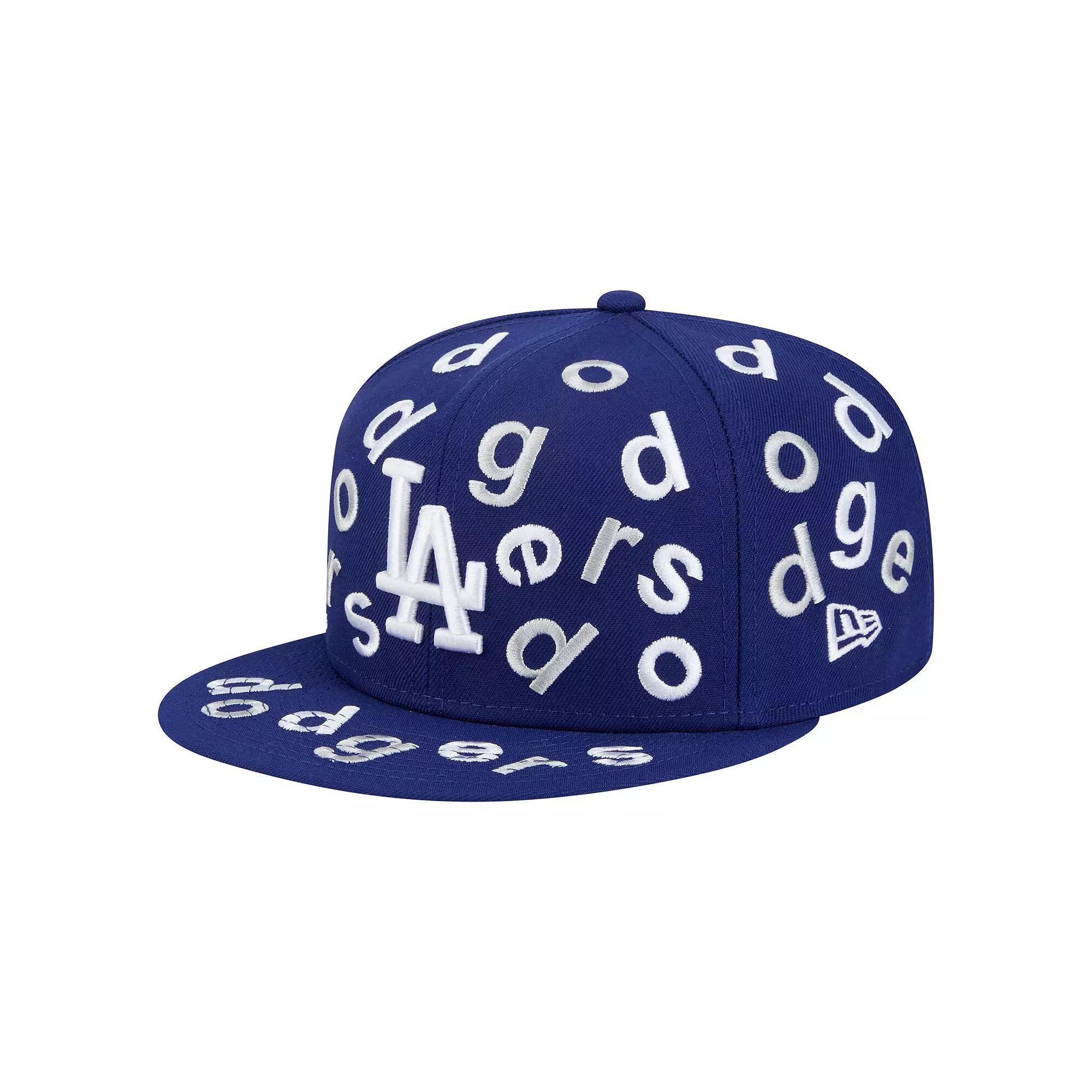 Men's New Era Royal Los Angeles Dodgers Team Confetti 59FIFTY Fitted Hat, Size: 7 3/8, Blue Product Image