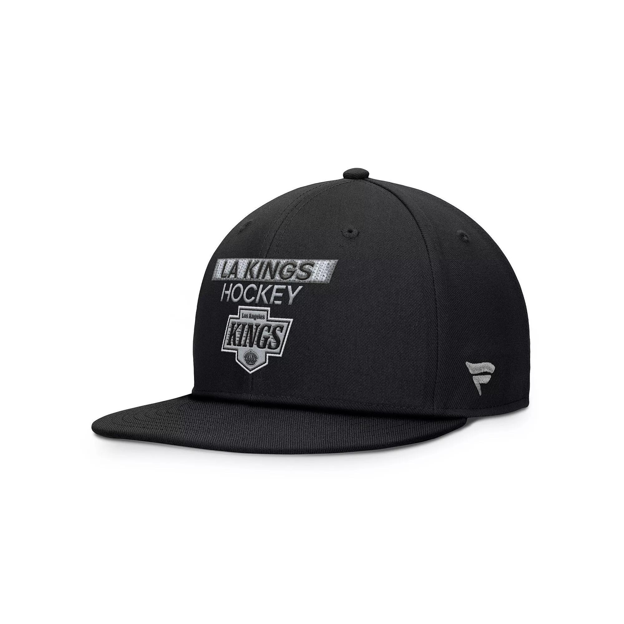 Mens Fanatics Black Los Angeles Kings Authentic Pro Prime Snapback Hat Product Image