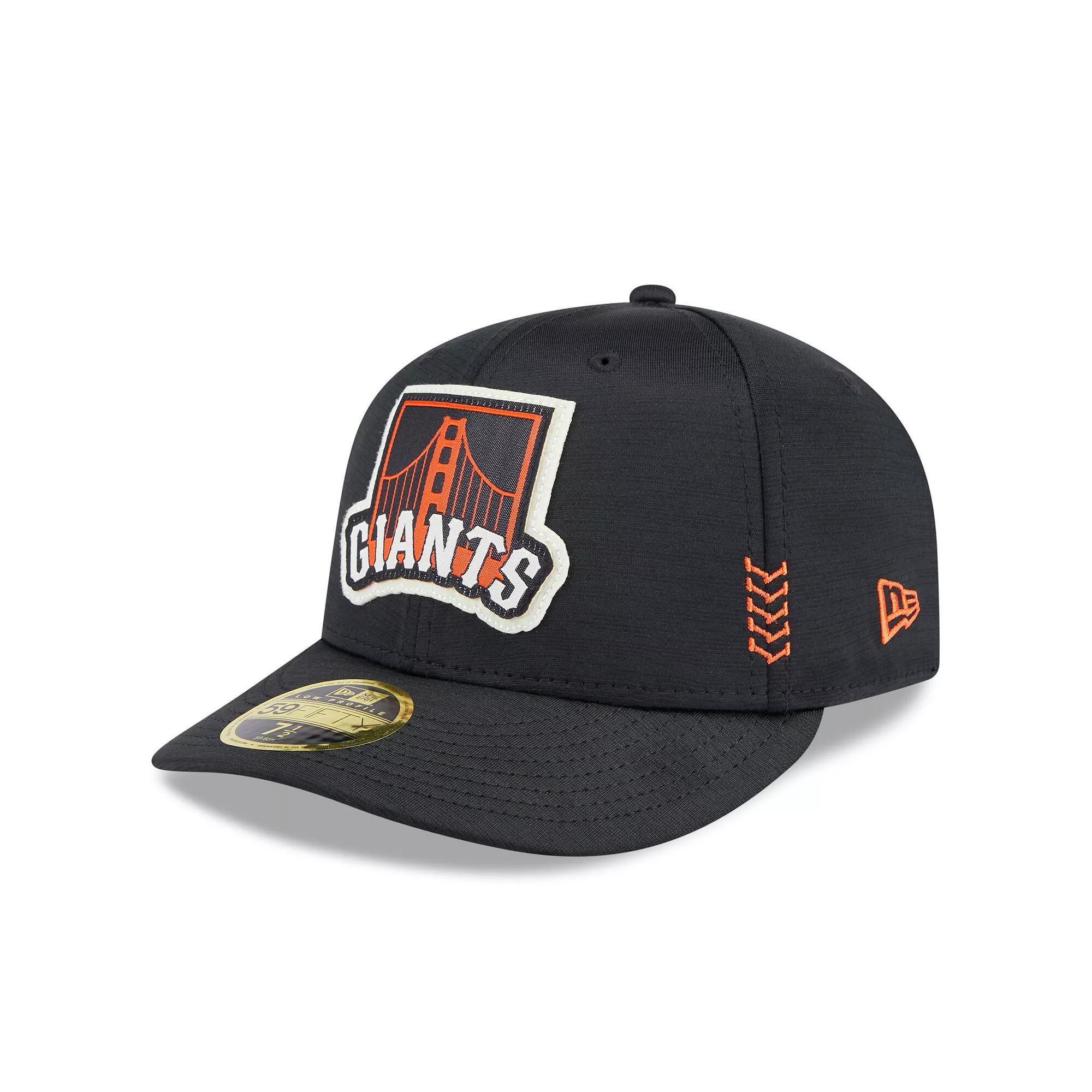 Men's New Era  Black San Francisco Giants 2024 Clubhouse Low Profile 59FIFTY Fitted Hat, Size: 7 Product Image