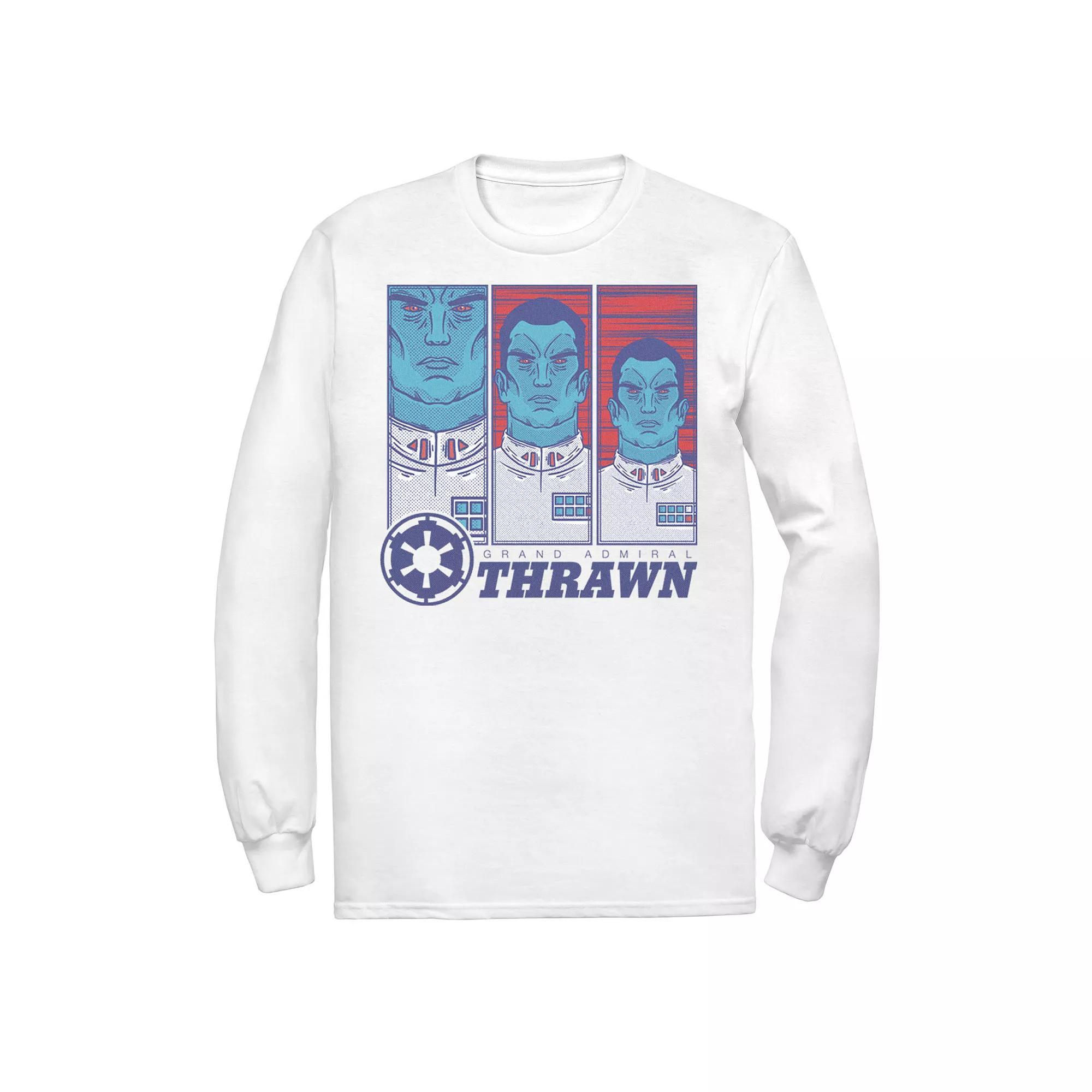 Men's Star Wars Admiral Thrawn Tee, Size: Small, White Product Image