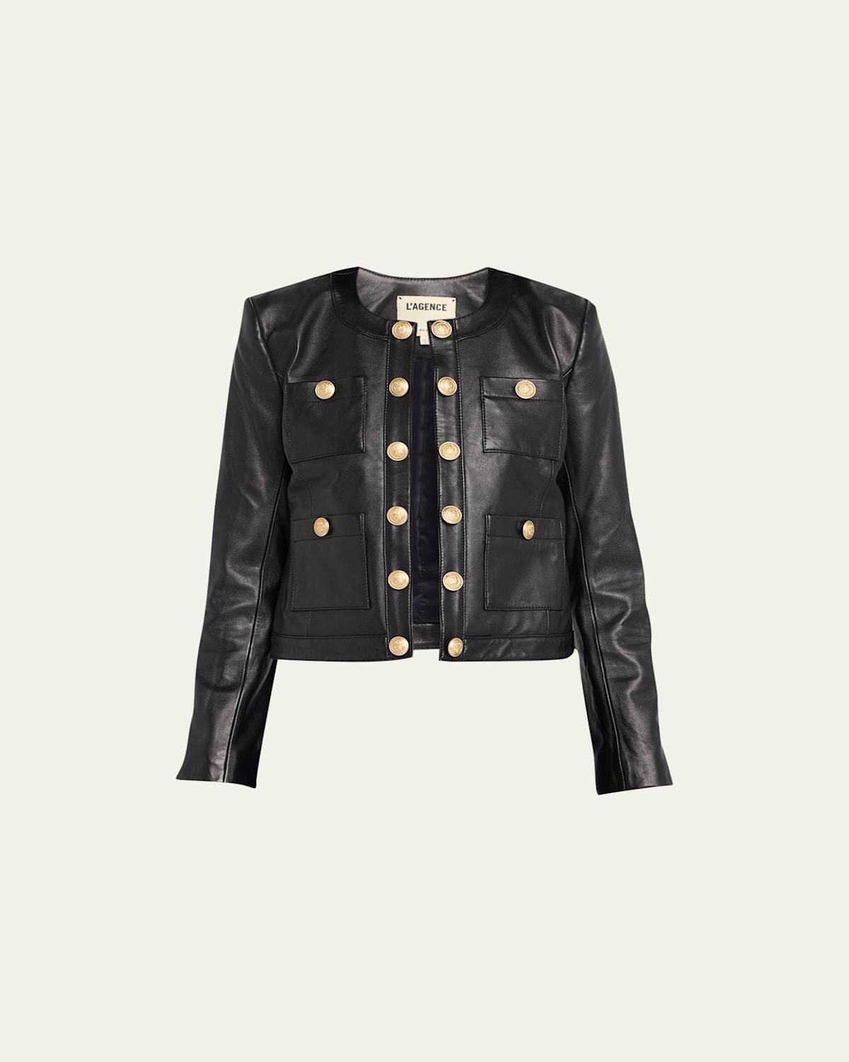 LAGENCE Jayde Collarless Jacket Product Image