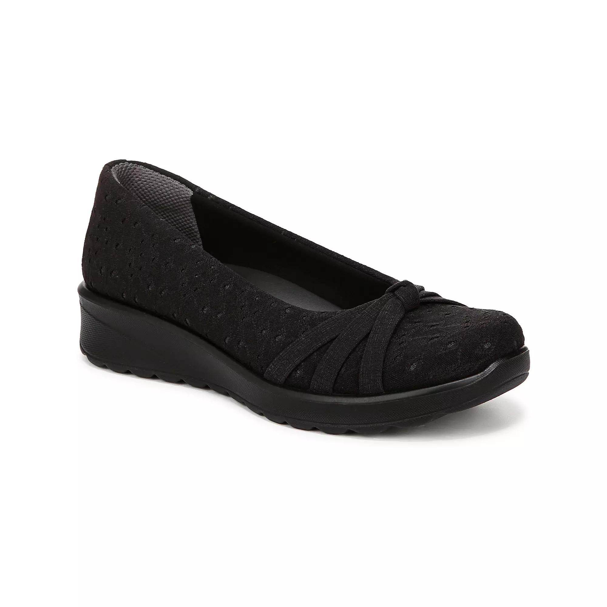 LifeStride Gem 2 Women's Slip-On Shoes, Size: 8.5, Black Floral Dot Product Image