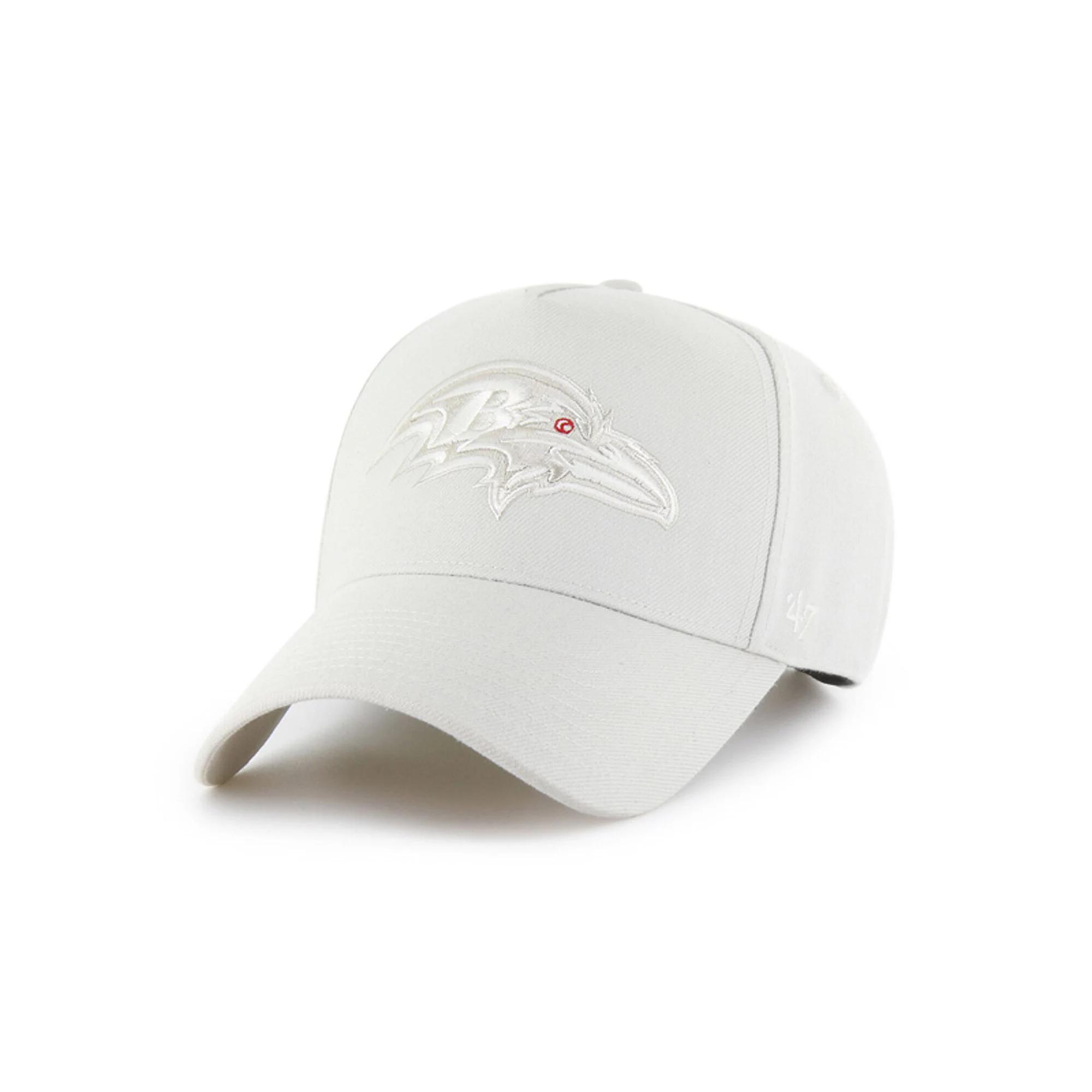 Men's '47 Cream Baltimore Ravens Ballpark Offside Adjustable Hat, Beige Product Image