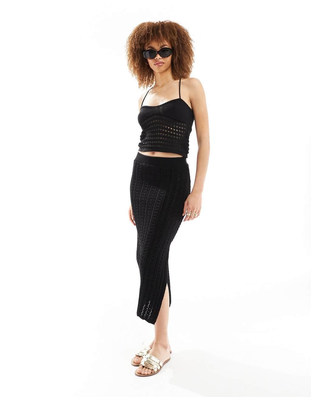 ASOS DESIGN crochet cami top Product Image