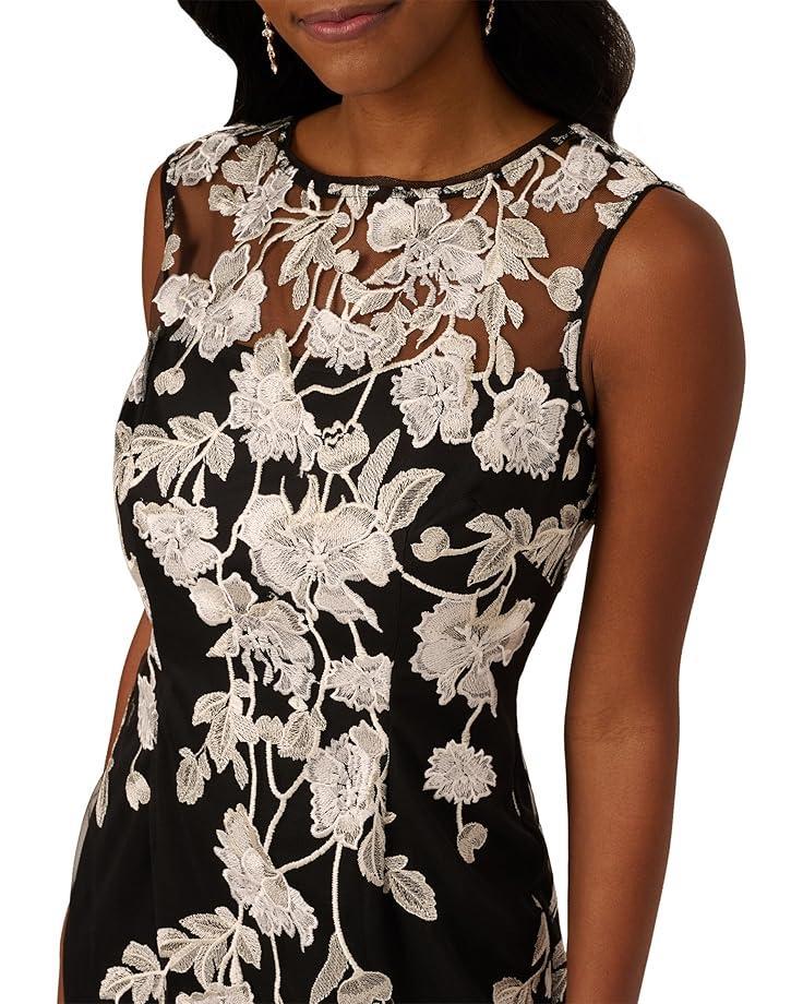 High Lo Jacquard Midi Dress Product Image