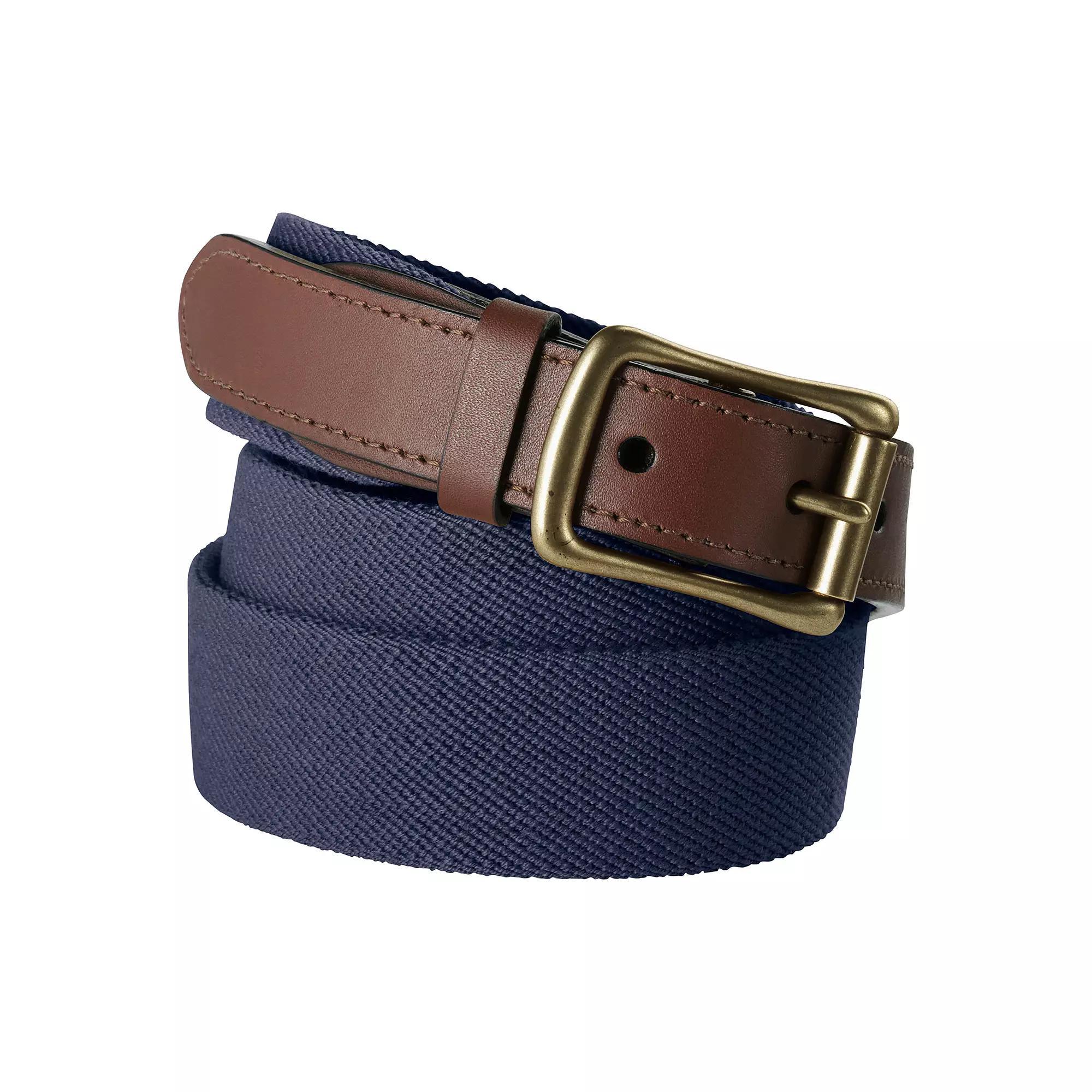 Men's Lands' End Elastic Surcingle Belt, Size: 40, Radiant Blue Product Image