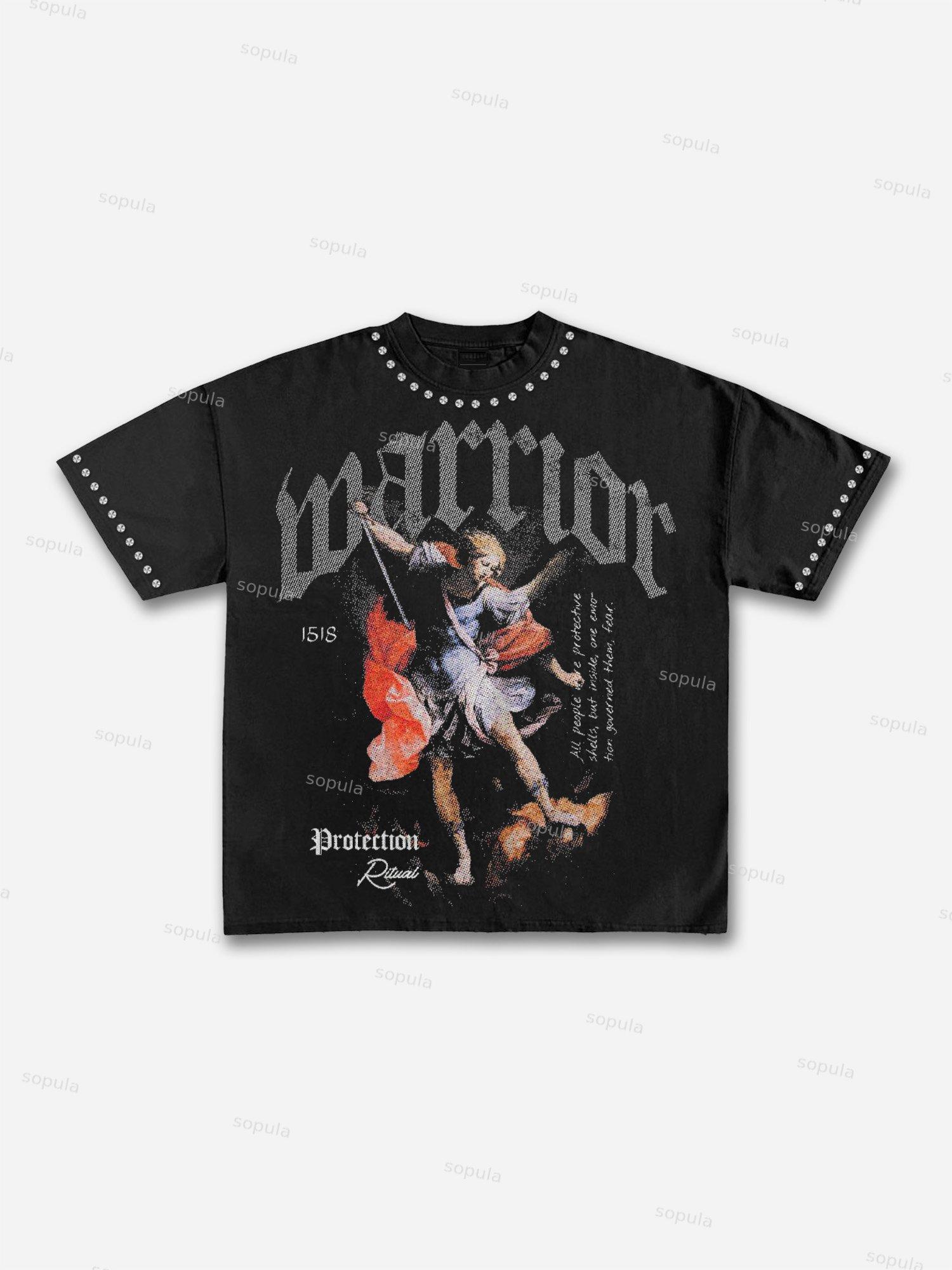 Warrior Cotton T-shirt Product Image