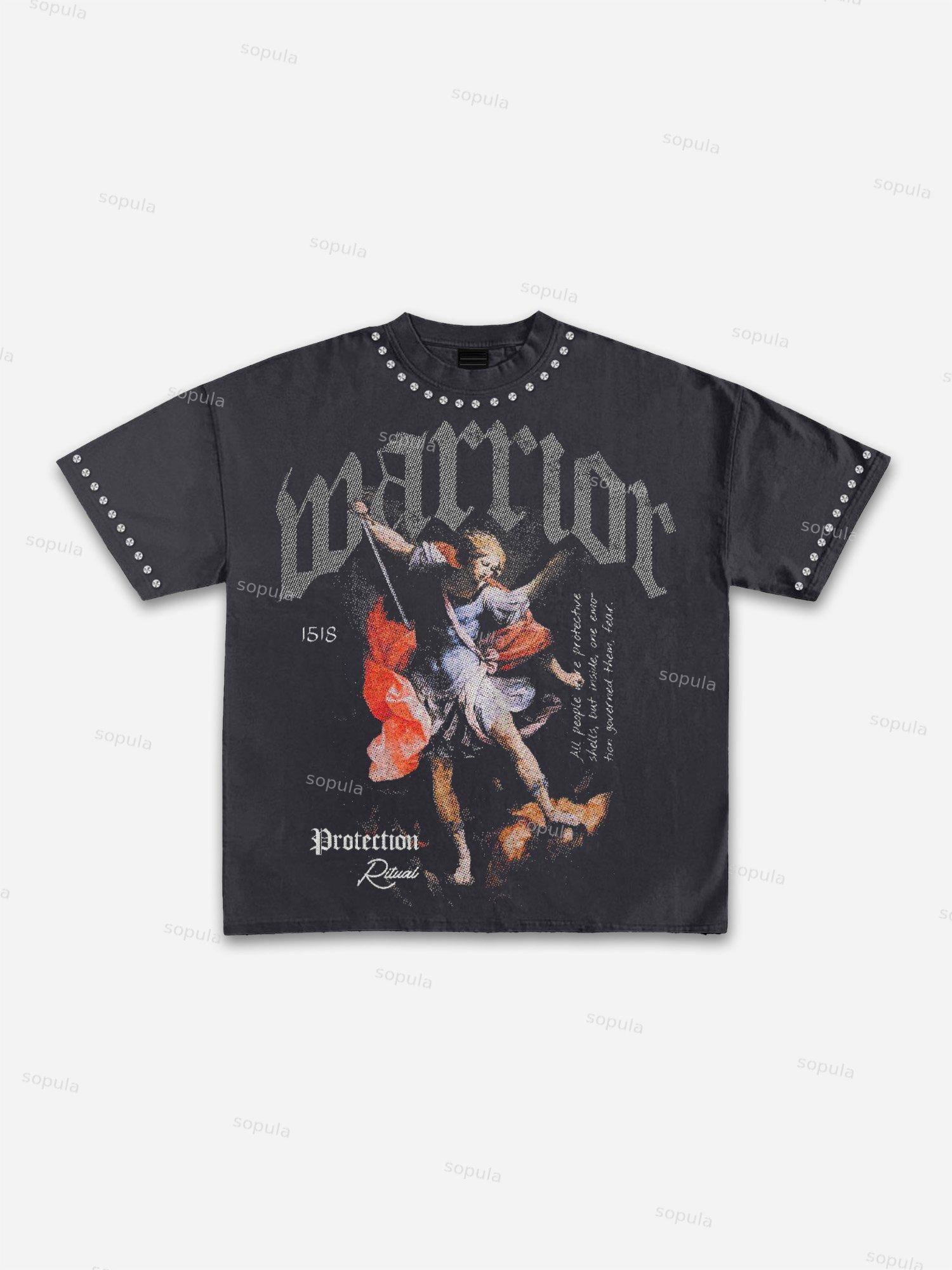 Warrior Cotton T-shirt Product Image