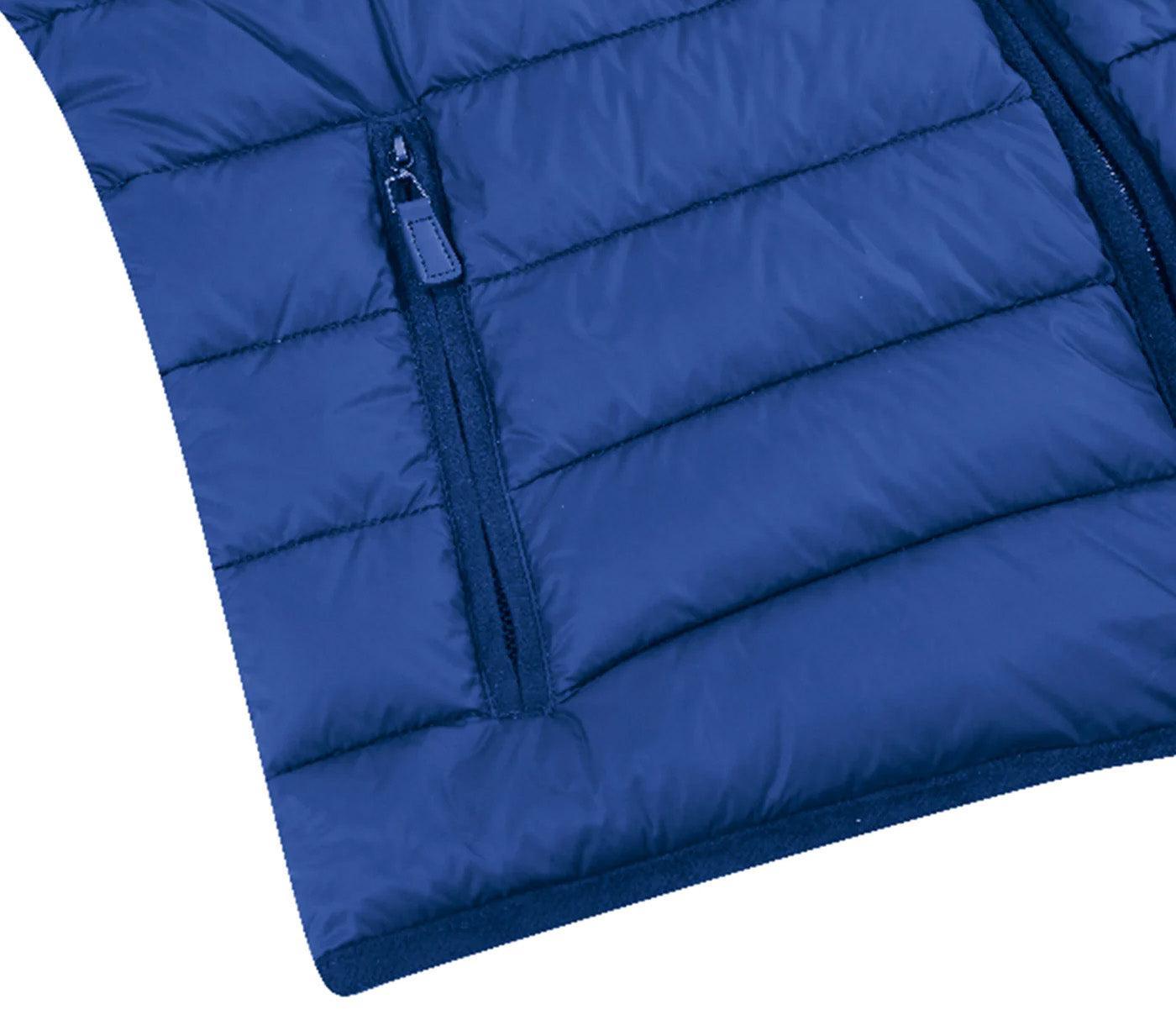 Blue Regular Classic Fit Goose Down Vest Product Image