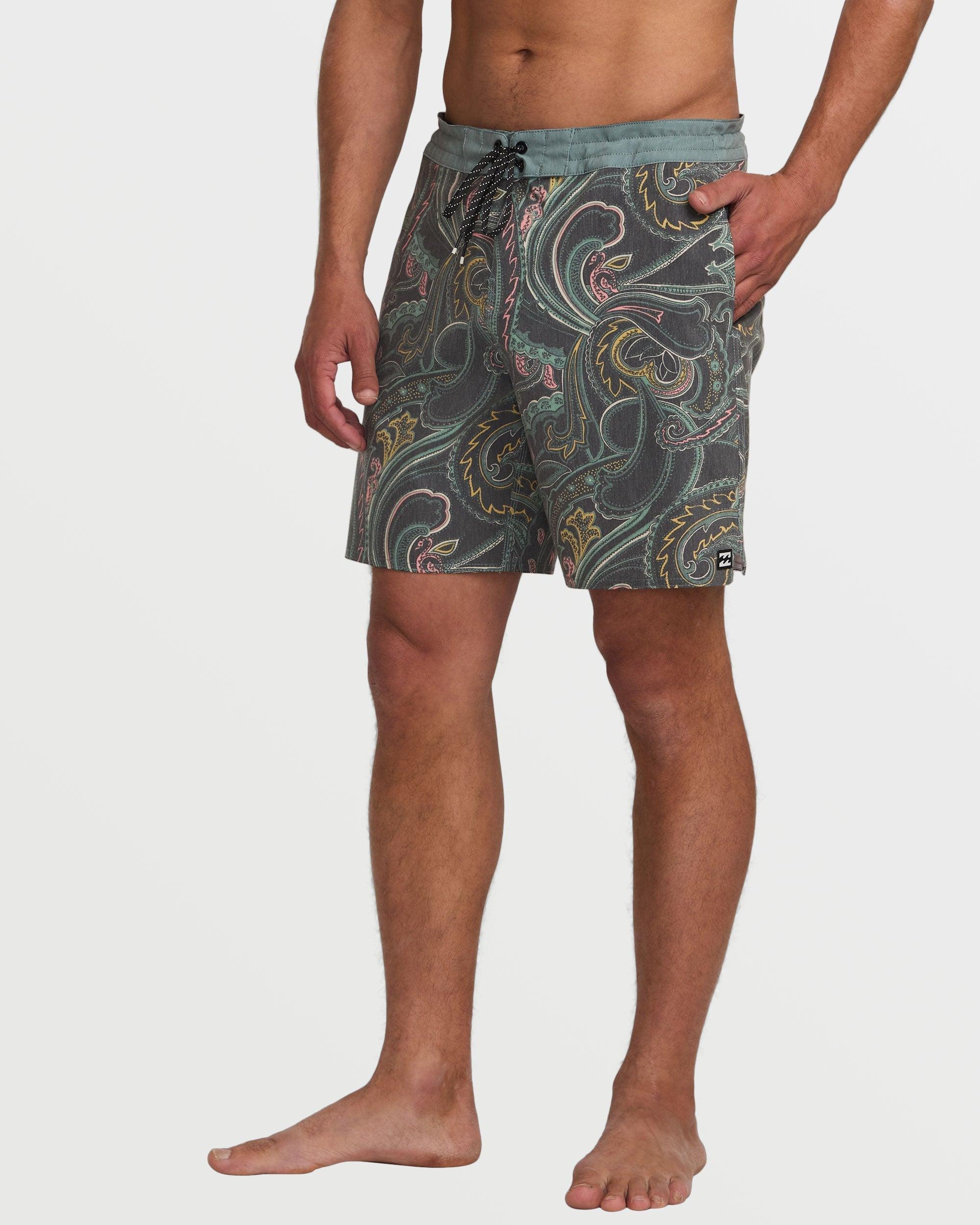Good Times Lo Tide 18" Boardshorts - Dark Slate Male Product Image