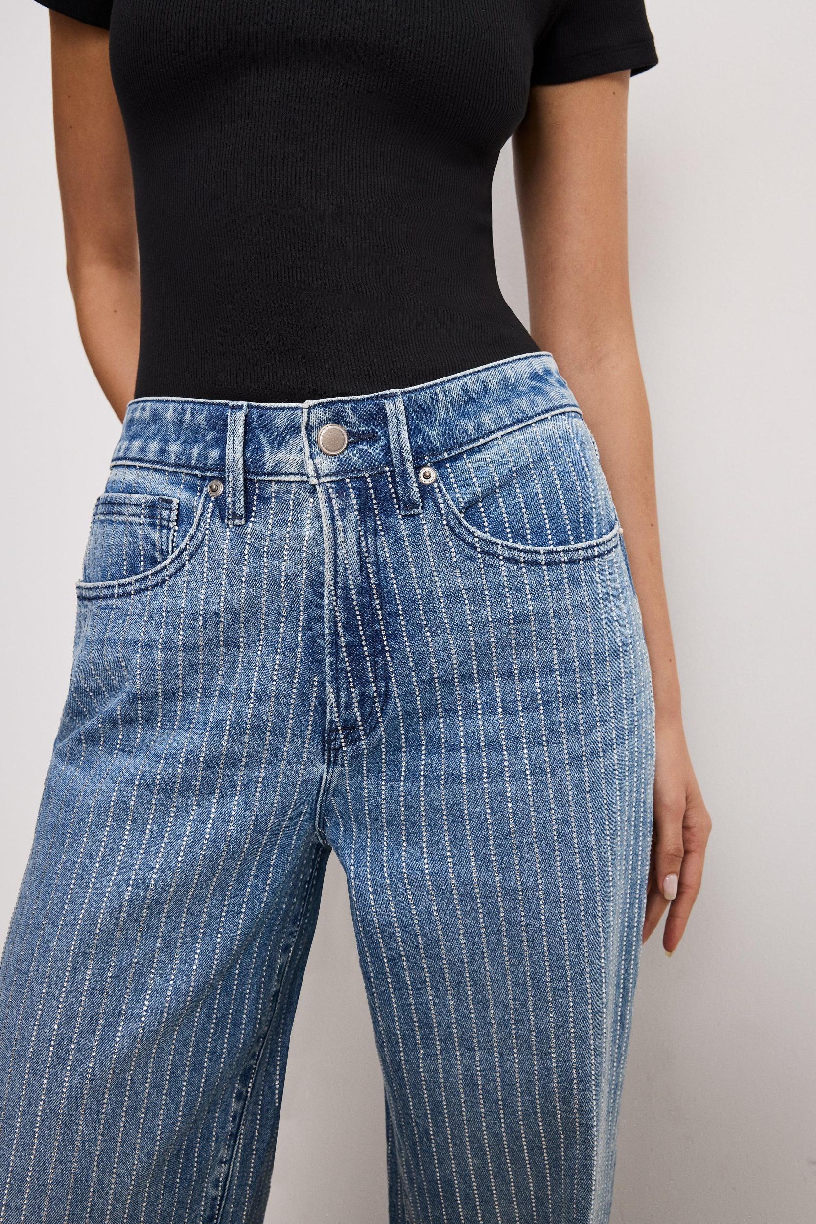 GOOD EASE RELAXED DIAMOND JEANS | INDIGO728 Product Image