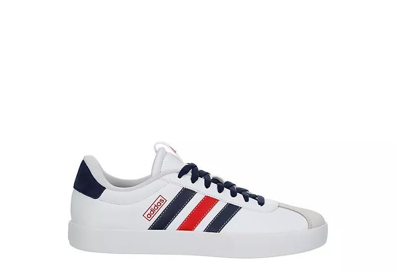 adidas VL Court 3.0 Shoes Dark Green M 7.5 / W 8.5 Mens Product Image