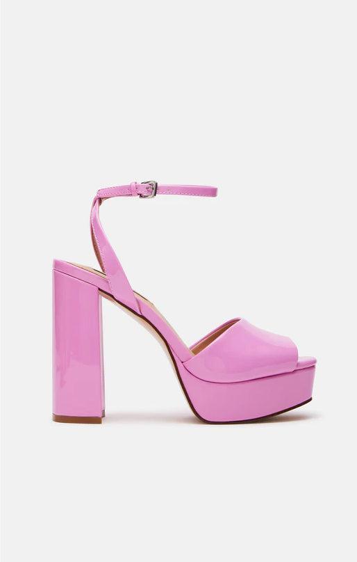 Steve Madden Lourdes Heel ~ Pink Patent Product Image