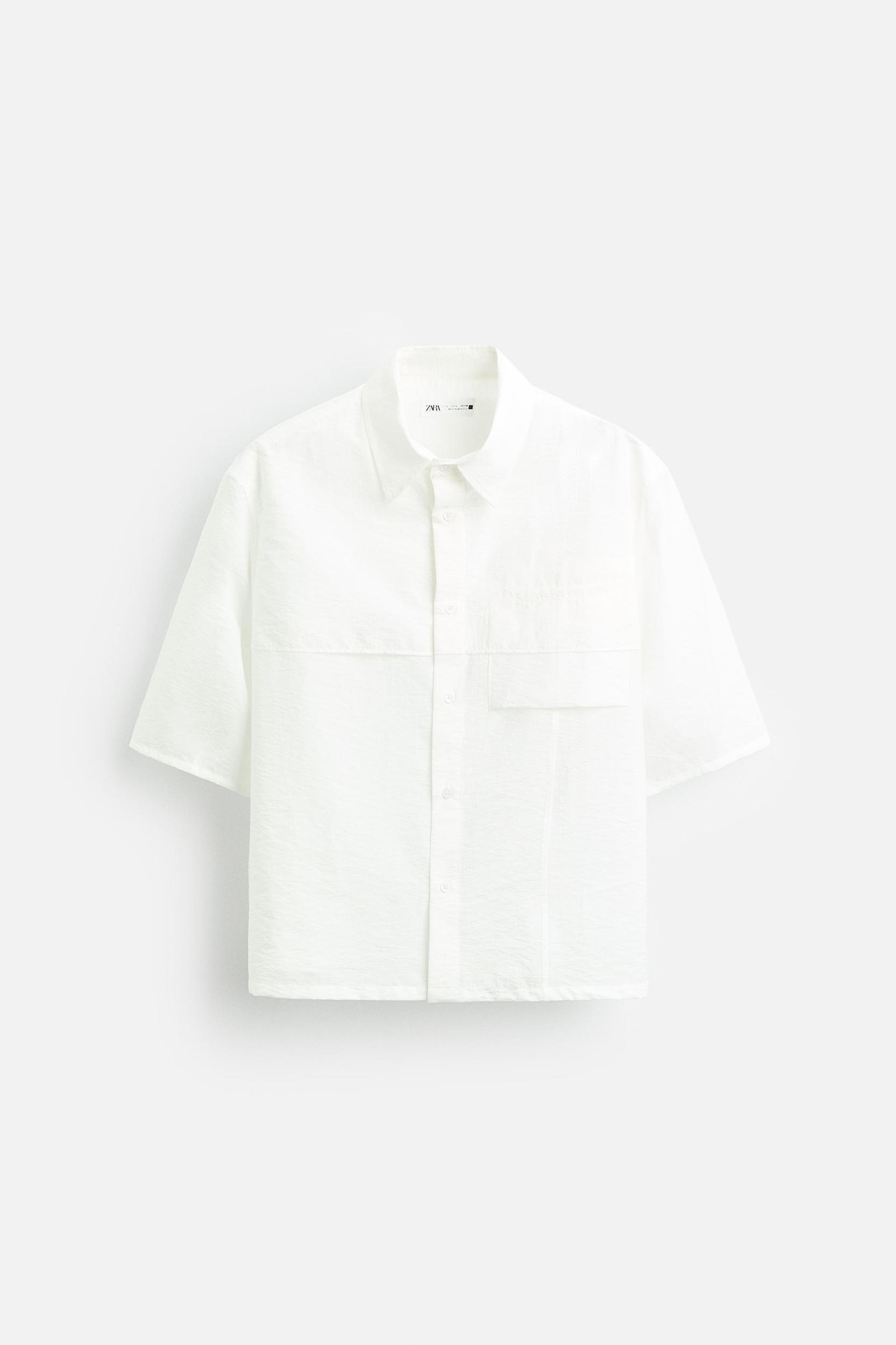 WRINKLED LOOK SHIRT Product Image