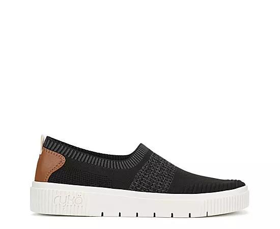 Ryka Vista Slip On Women's Slip-on Shoes, Size: 9 Wide, Dusk Blue Product Image