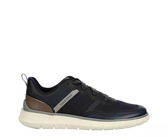 Cole Haan Generation Zerogrand Men's Textured Sneakers, Size: 9.5, Blue Blazer Truffle Ti Product Image