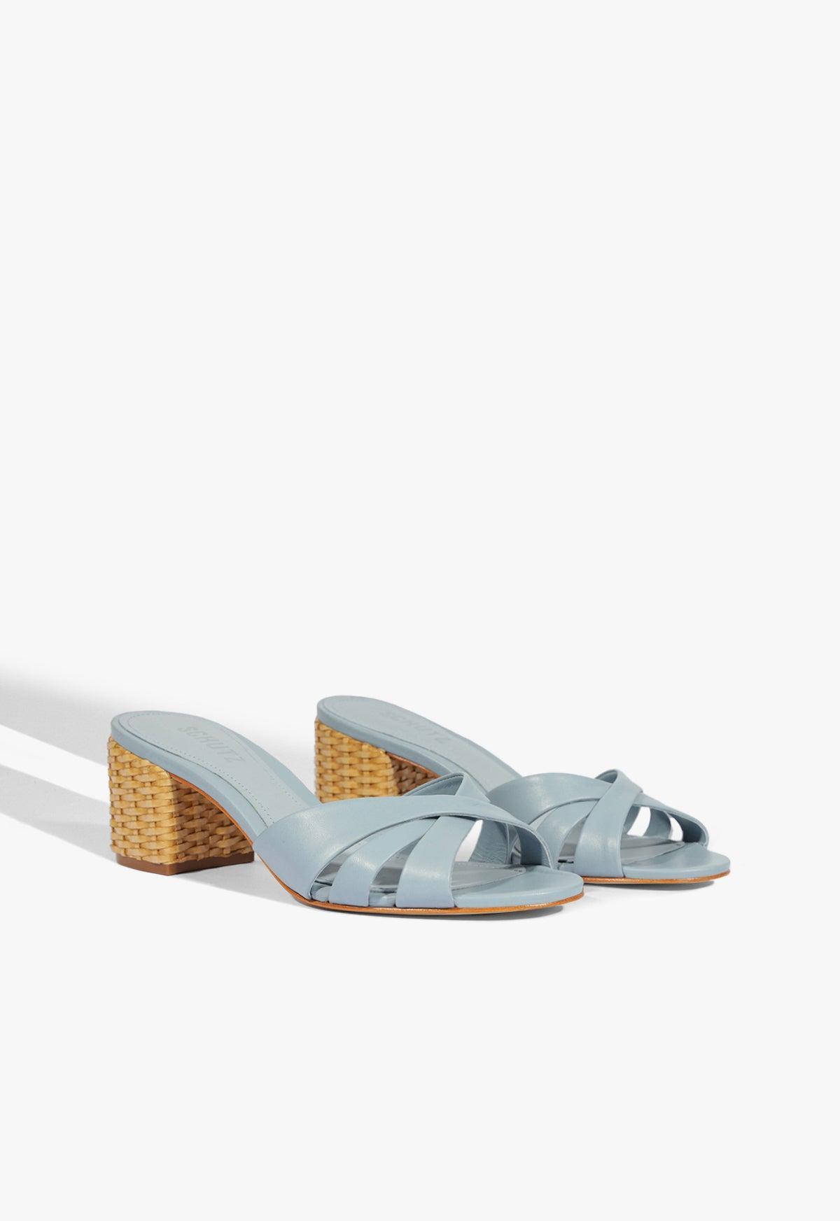 Keefa Straw Mule Sandal Product Image