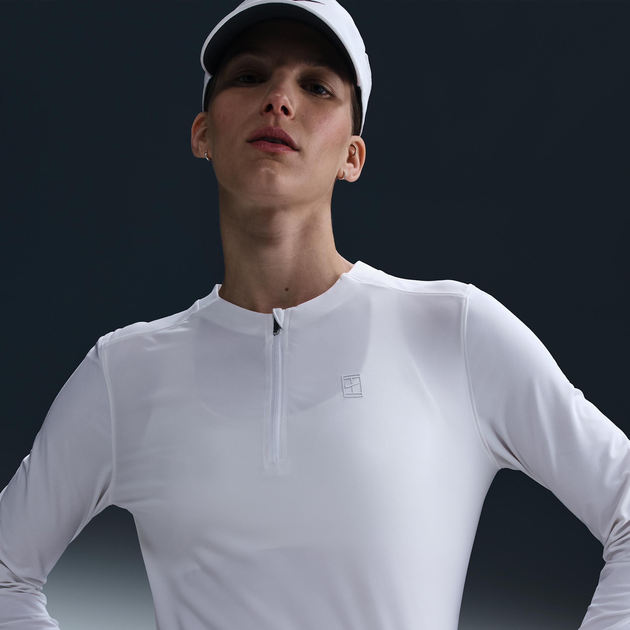 Nike Women's Court Advantage Dri-FIT Mid-Layer Tennis Top Product Image