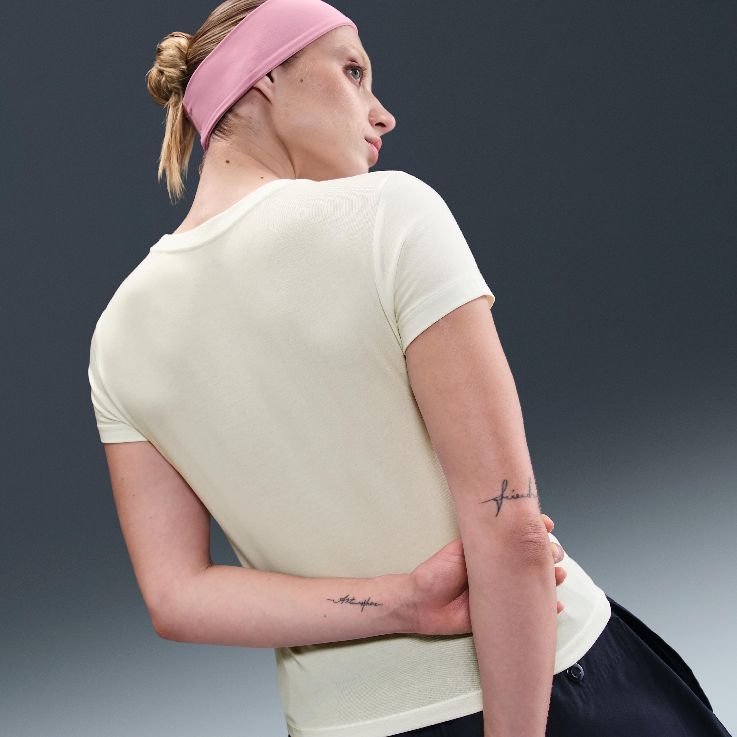 Women's Nike Sportswear Chill Knit Slim Cropped Graphic T-Shirt Product Image
