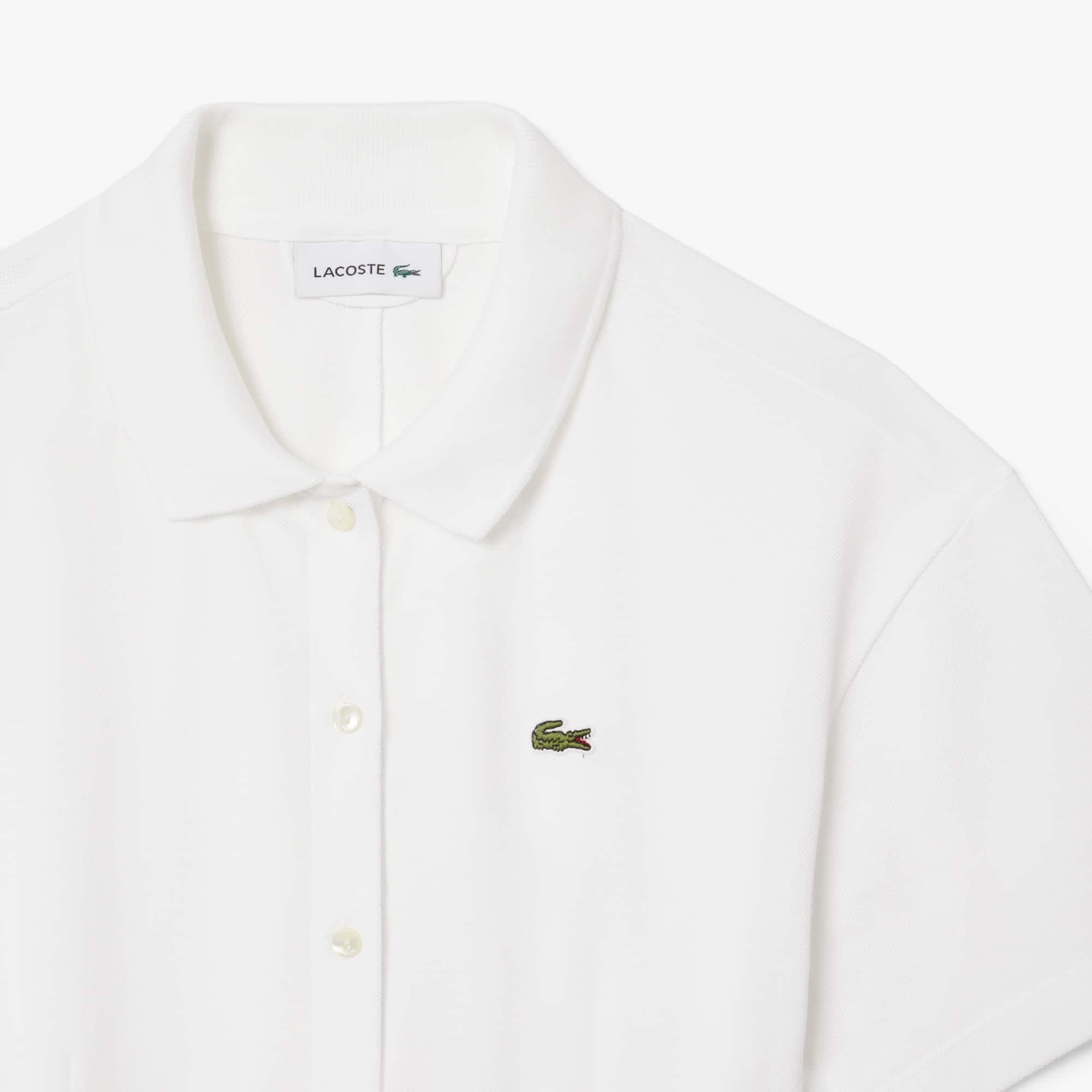 Women's Flared Mini-Piqué Polo Dress Product Image