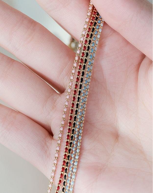 String Sterling Silver Bracelet Product Image