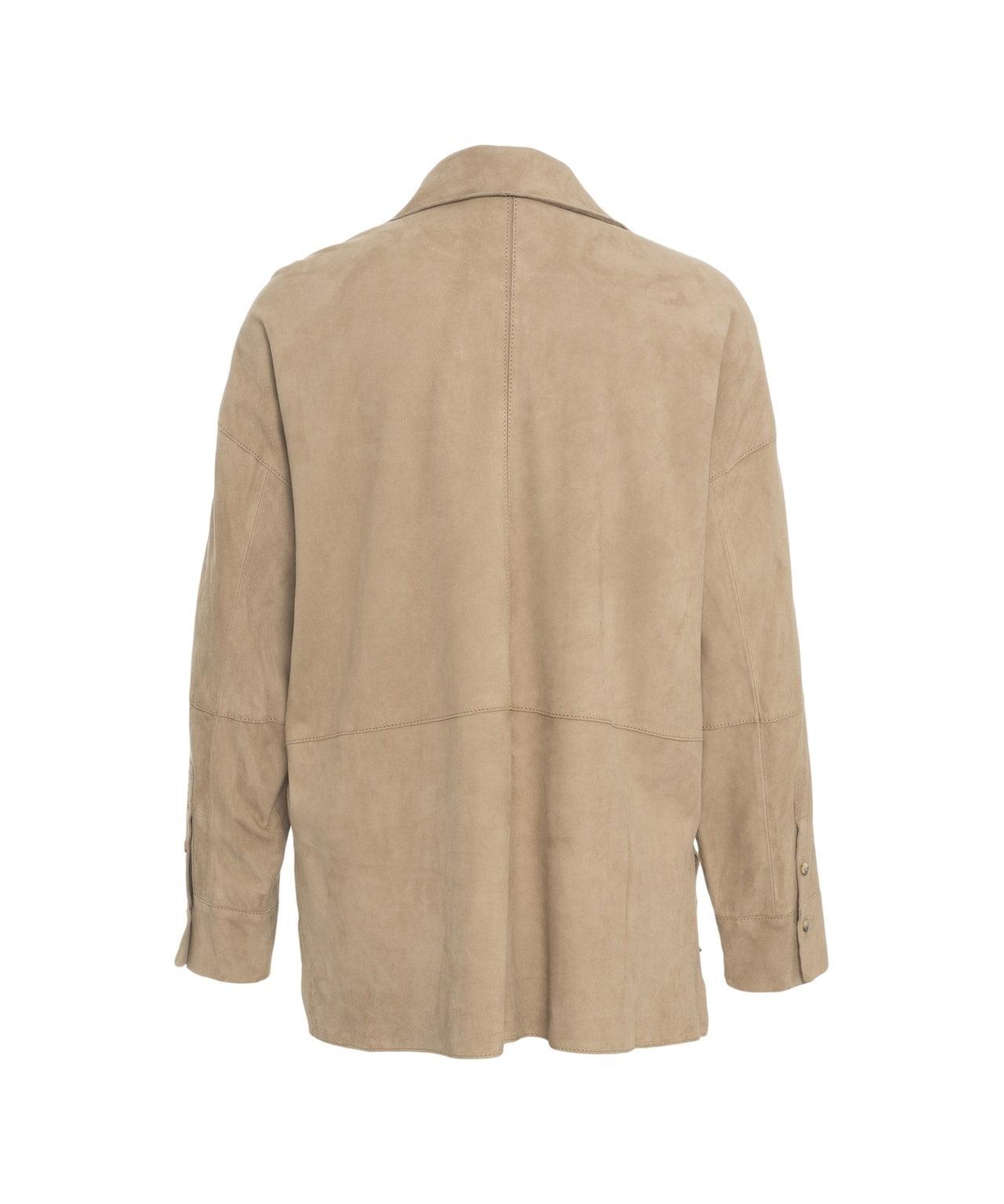 Suede overshirt 'Sublima' Product Image