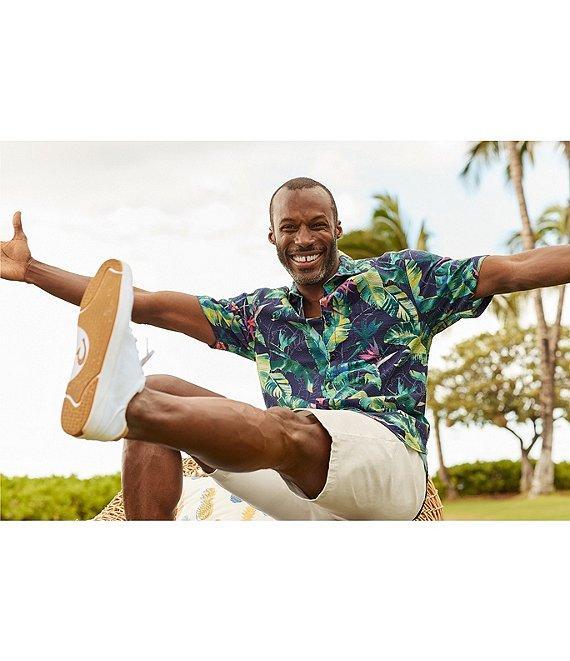 Tommy Bahama Flat Front Straight Fit Stretch Sateen 10#double; Inseam Boracay Shorts Product Image
