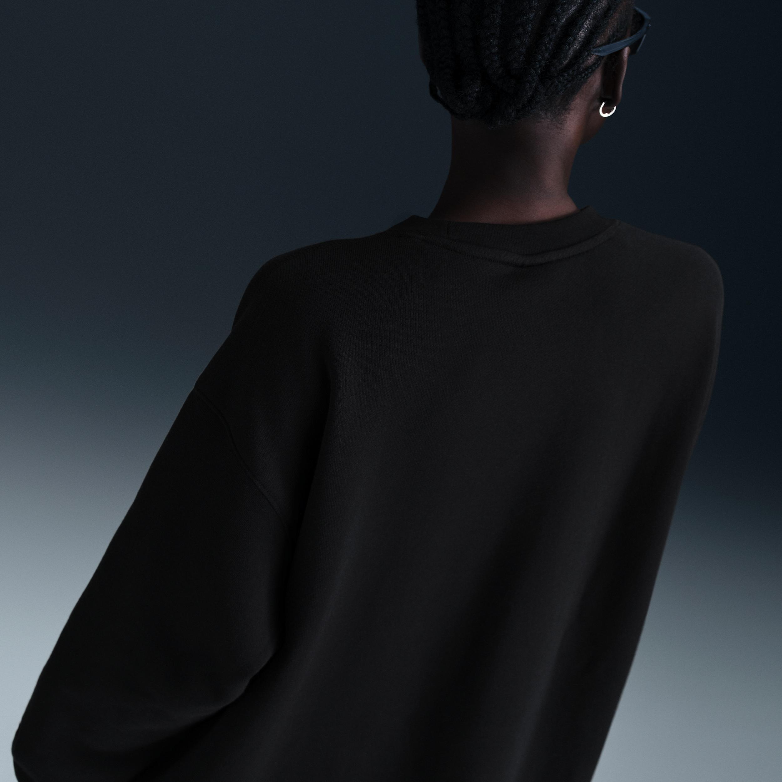 Nike Sportswear Women's Oversized Crew-Neck French Terry Sweatshirt Product Image