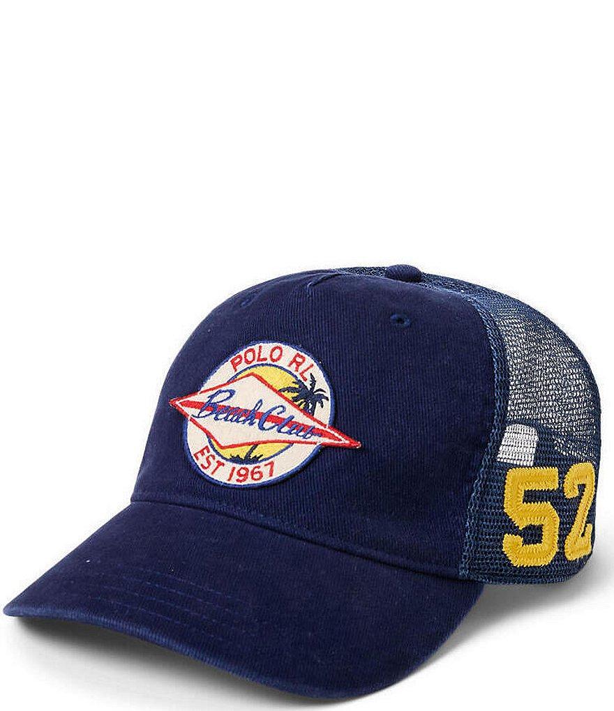 Polo Ralph Lauren Logo-Patch Twill Trucker Cap Product Image