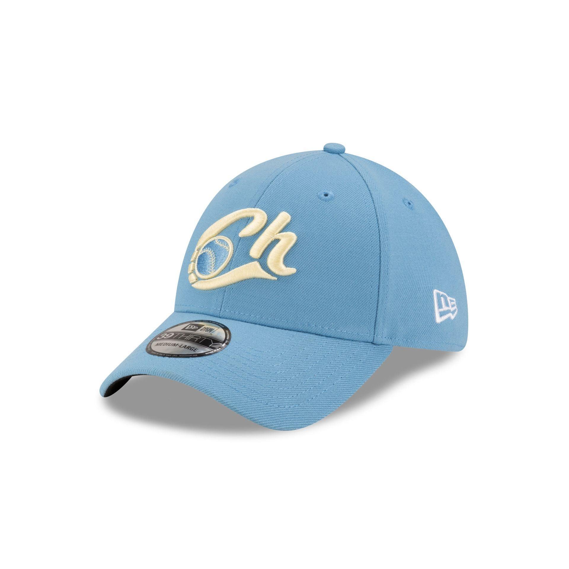 Charros de Jalisco Sky Blue 39THIRTY Stretch Fit Hat Male Product Image