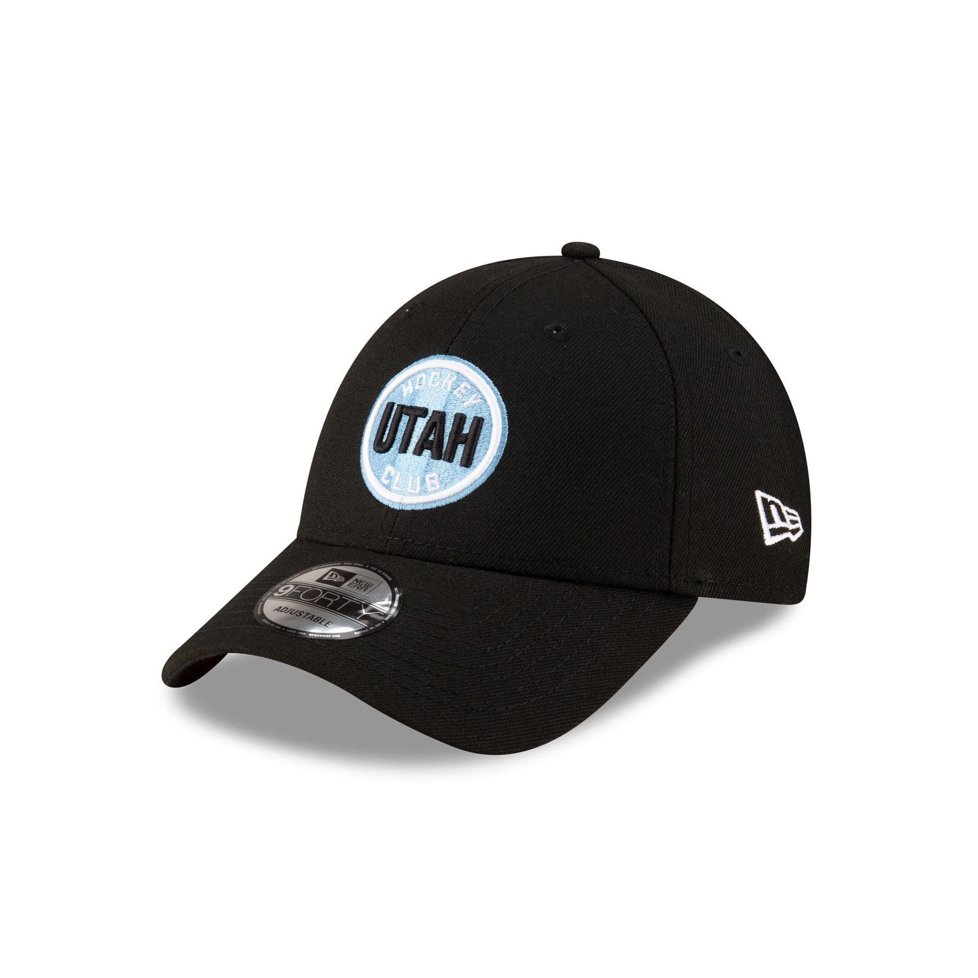 Utah Hockey Club Black 9FORTY Adjustable Hat Male Product Image