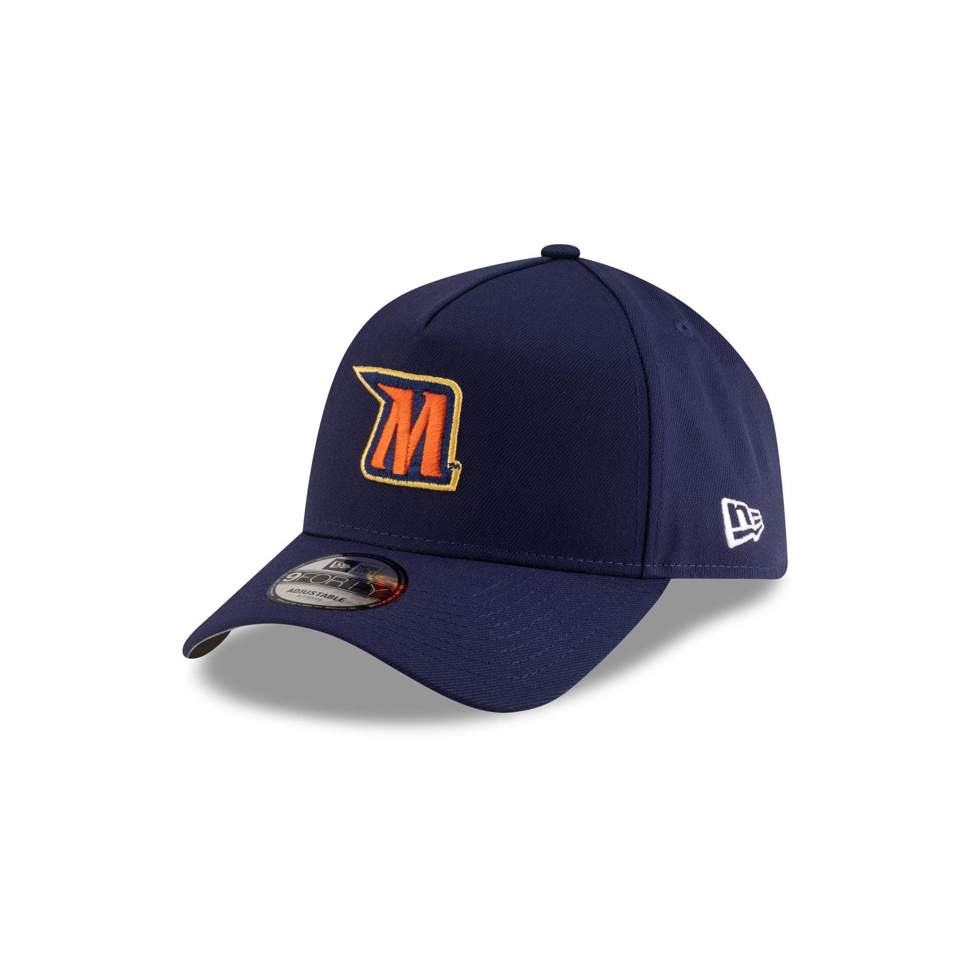 Atlanta Braves Logo Essentials Black 9FORTY A-Frame Snapback Hat Male Product Image