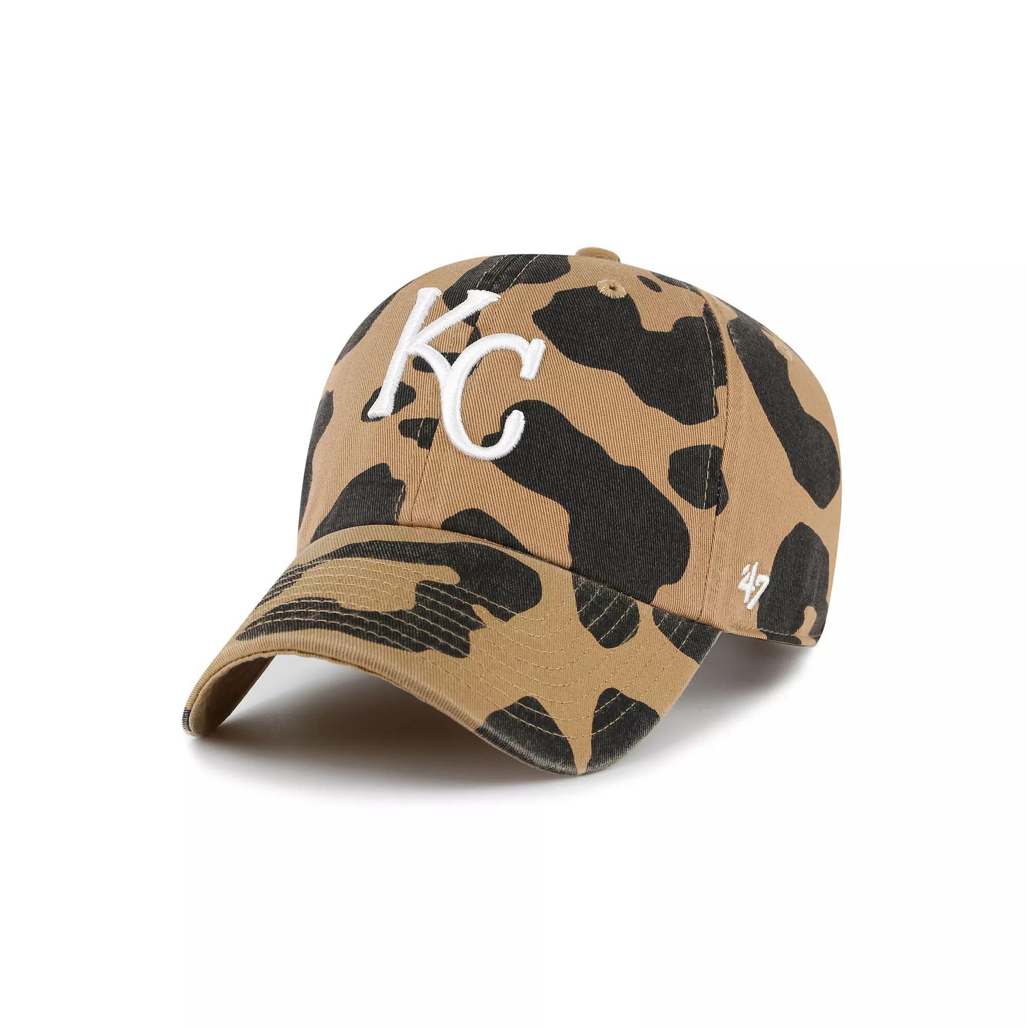Women's '47 Brown Kansas City Royals Rosette Clean Up Adjustable Hat Product Image