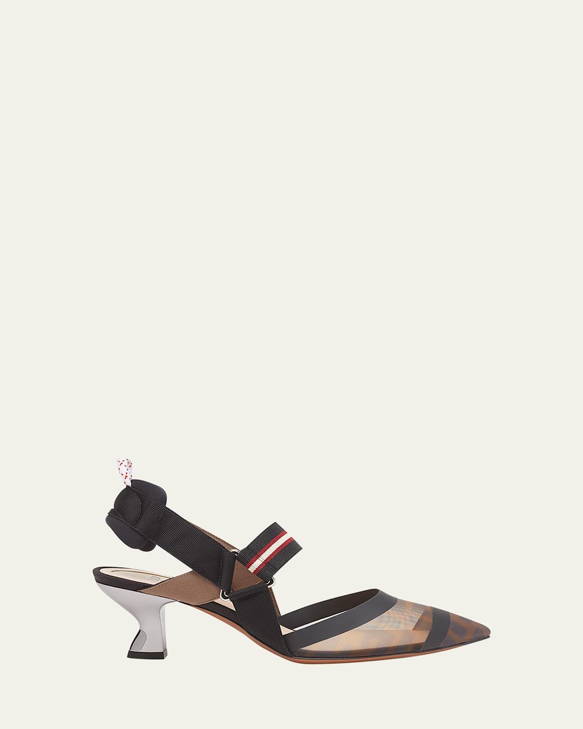 Colibri Runway Mesh FF Slingback Pumps Product Image