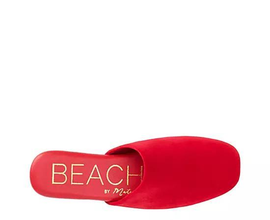 Beach by Matisse Pallenberg Women's Mules, Size: 8, Black Velvet Product Image