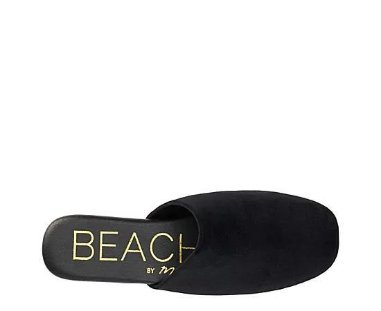 Beach by Matisse Pallenberg Women's Mules, Size: 8, Black Velvet Product Image