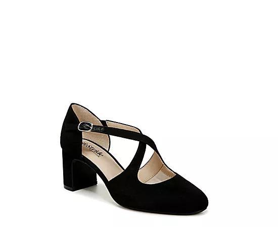 LifeStride Tracy Women's Pumps, Size: 9.5, Black Fabric Product Image