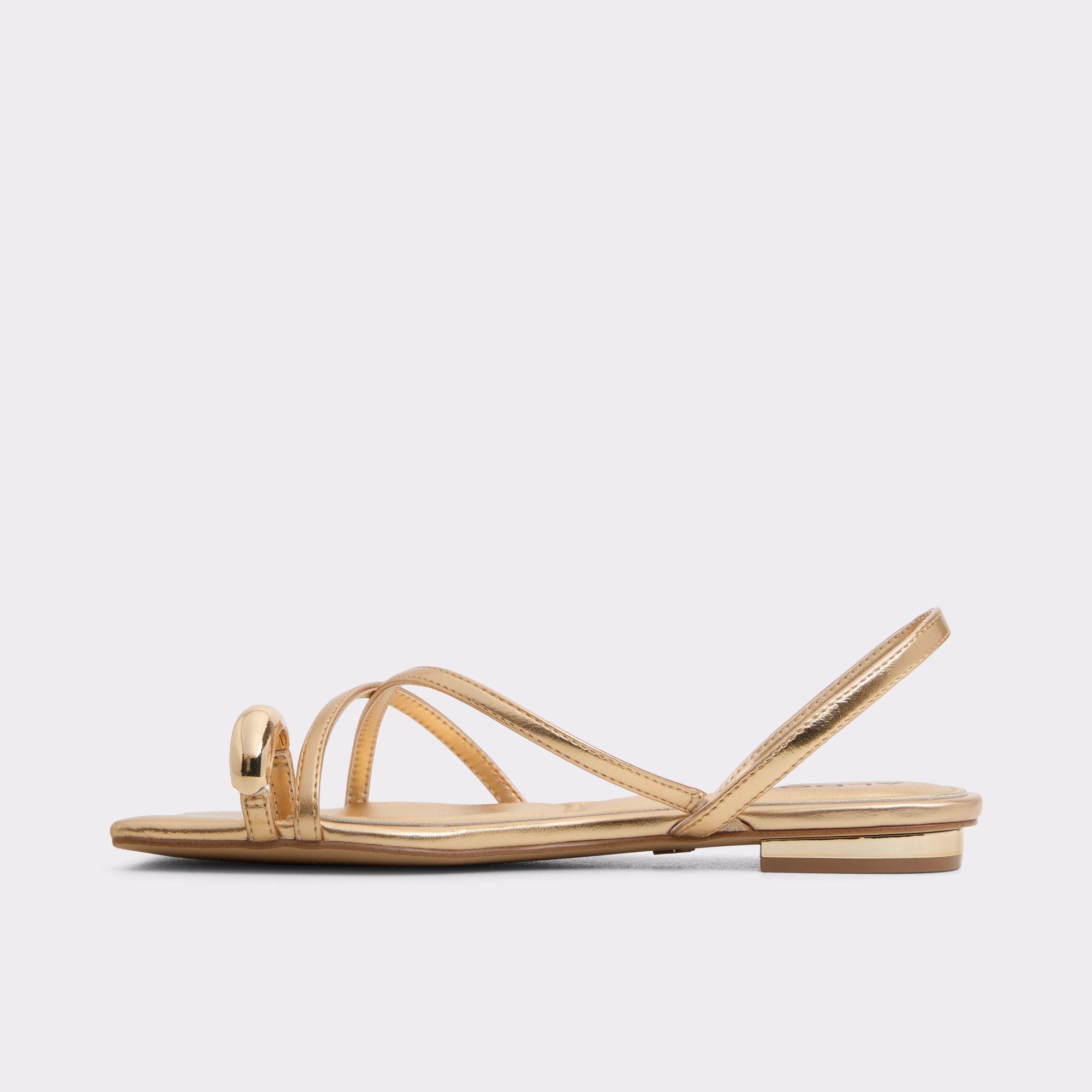 ALDO Synthesa - Women's Travel Essential Collection - Gold, Size 6.5 Product Image