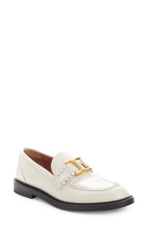 Womens Marcie Logo Buckle Leather Loafers Product Image