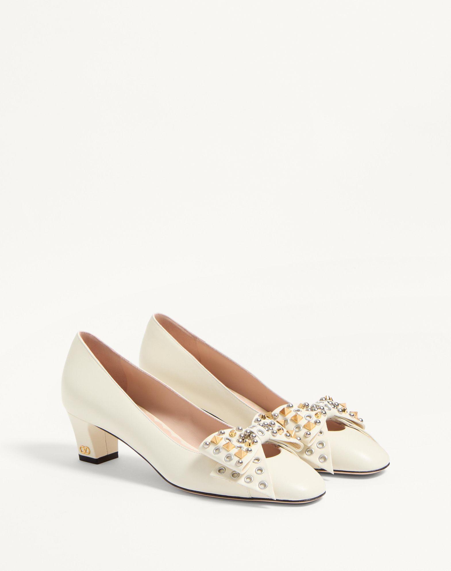 Bowow Pump In Kidskin With Studs 45Mm Product Image